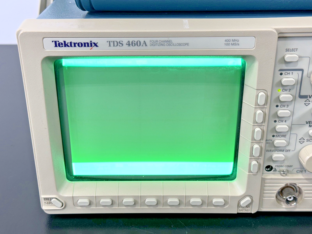 Tektronix TDS460A 400MHz 4 Channel Digitizing Oscilloscope Bad Display1
