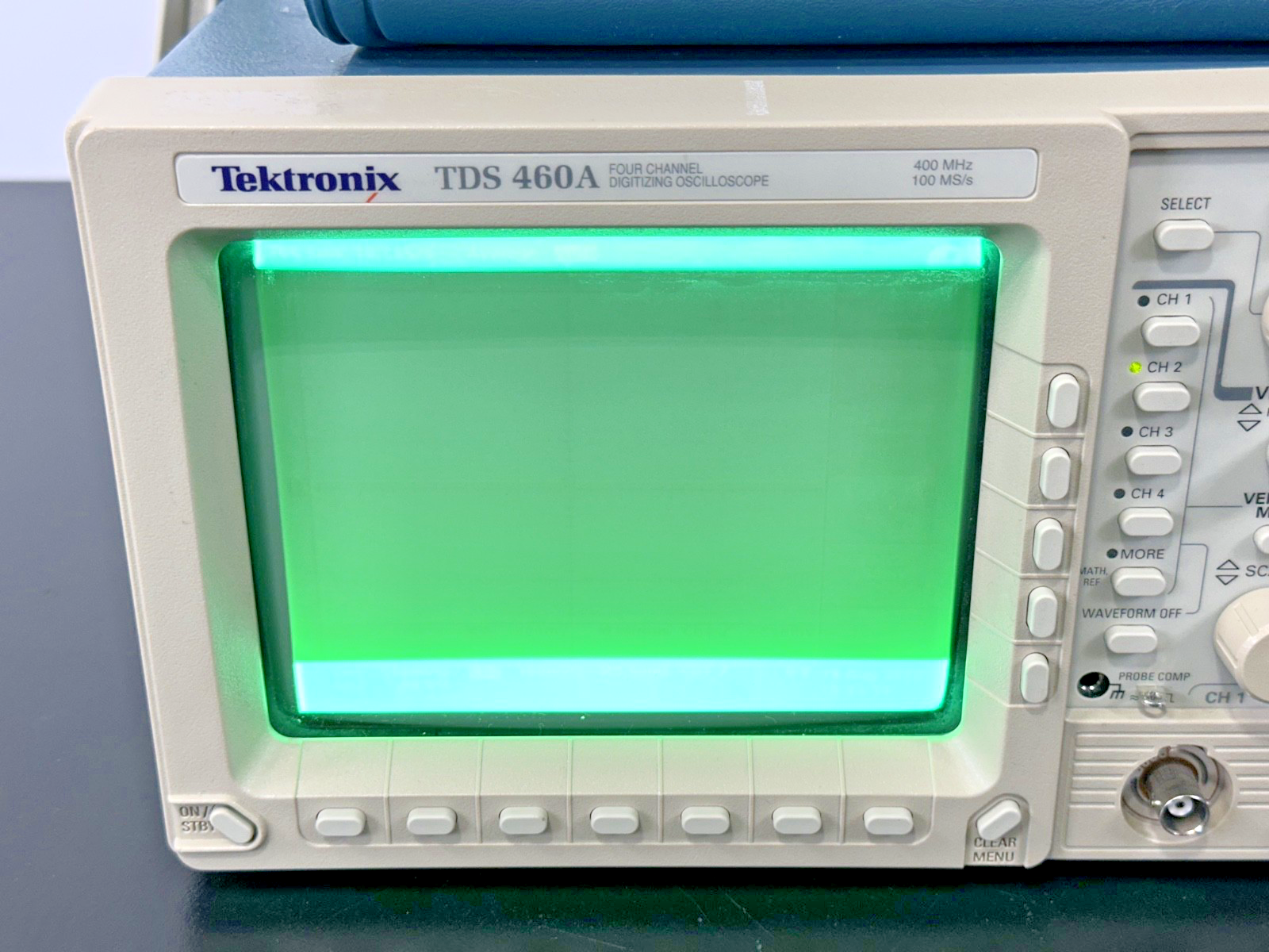 Tektronix TDS460A 400MHz 4 Channel Digitizing Oscilloscope Bad Display1