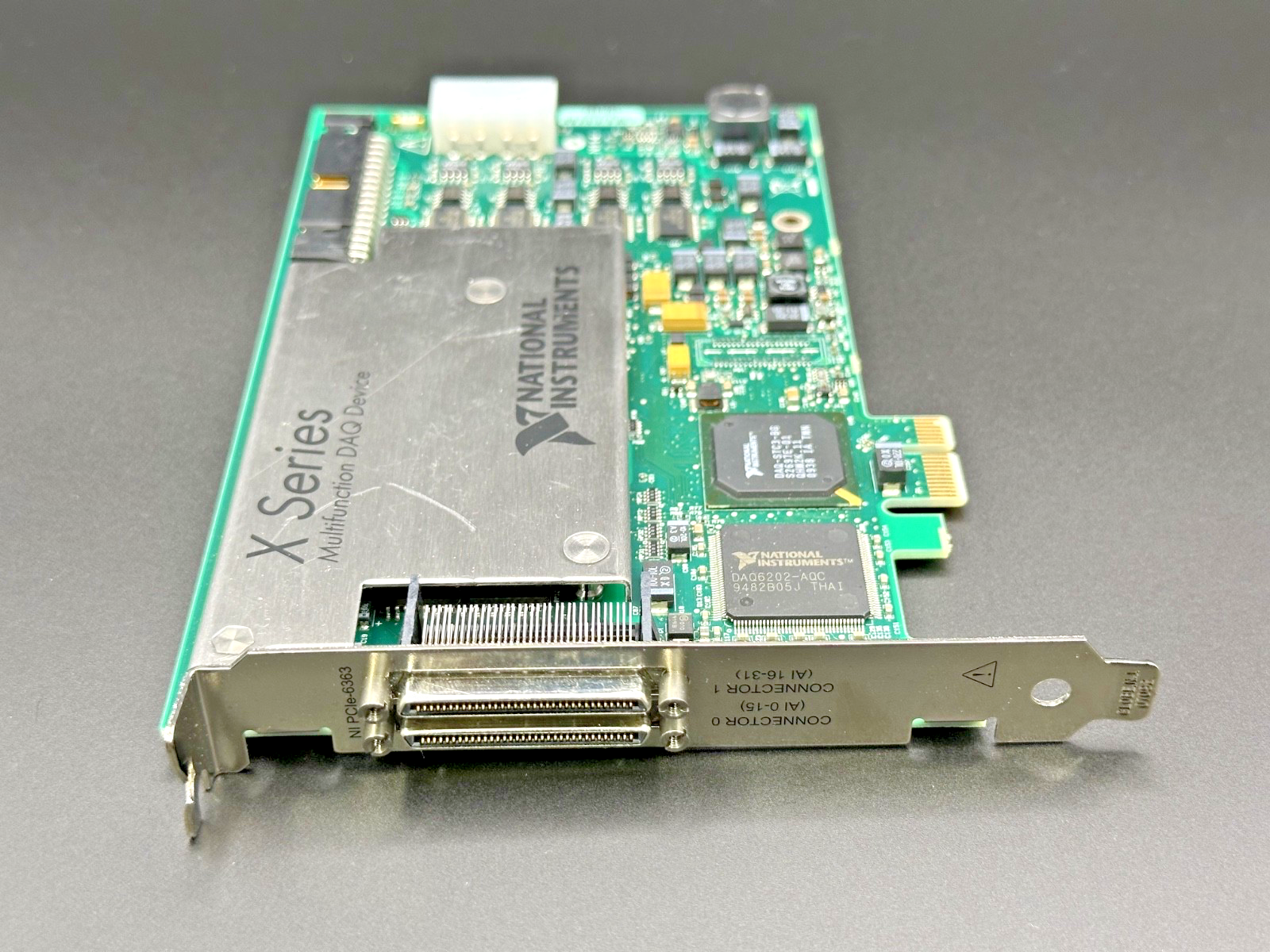 NI PCIe 6363 X Series Multifunction DAQ Data Acquisition Card 32 AI3