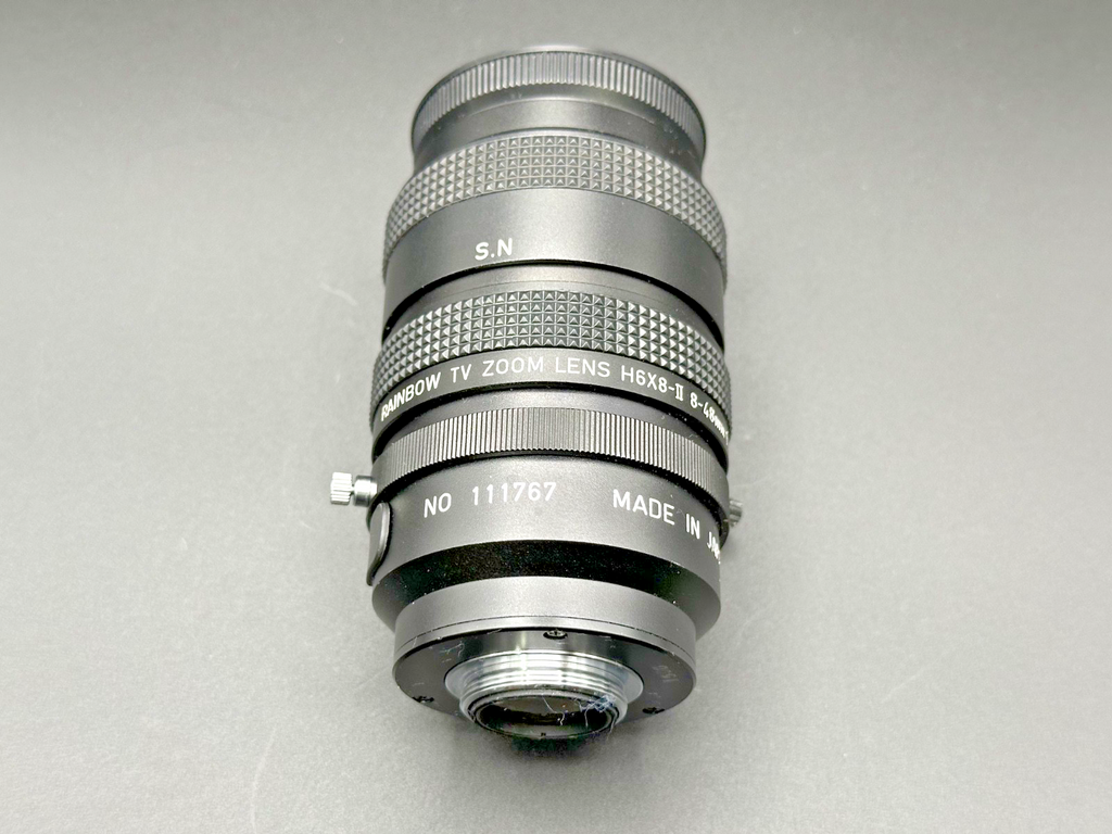 Rainbow H6X8 II TV Zoom Lens 8 48mm 1:1.00