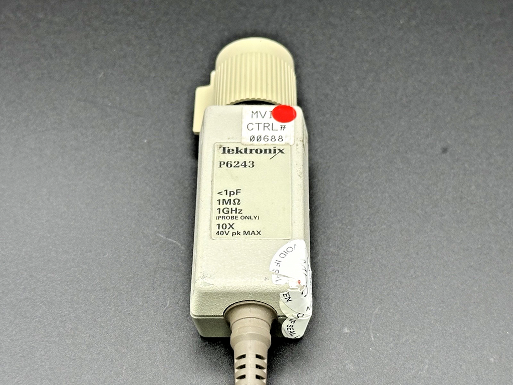 Tektronix P6243 1GHz 10X Active FET Oscilloscope Probe 1MΩ 40V1