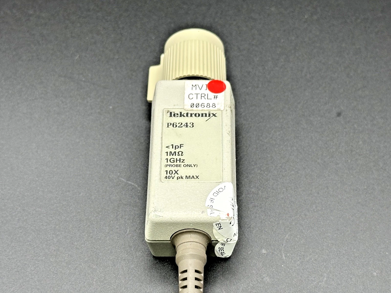 Tektronix P6243 1GHz 10X Active FET Oscilloscope Probe 1MΩ 40V1