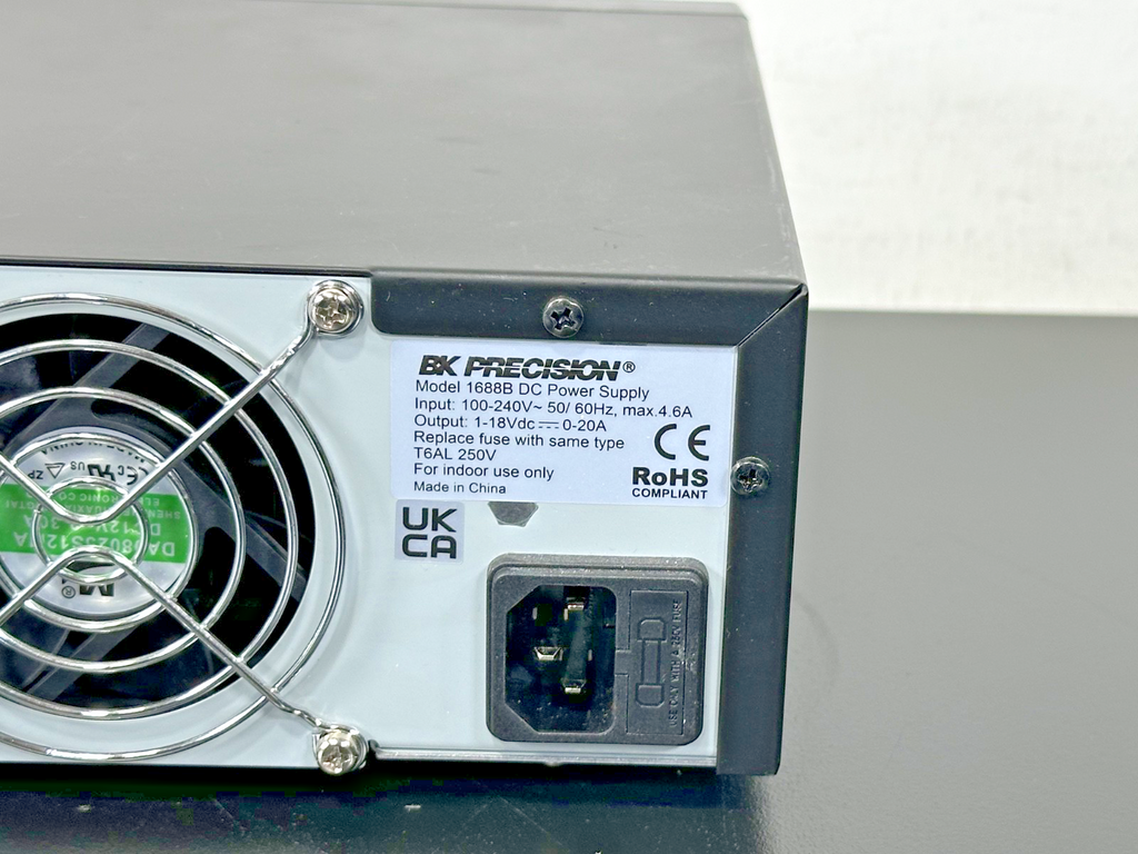 B&K Precision 1688B 1 18V 20A Switching DC Power Supply | Working6