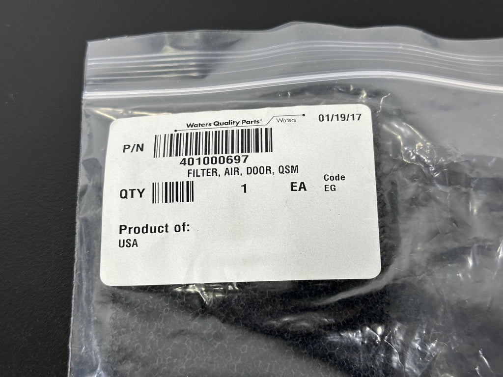 Waters 401000697 Filter Air Door QSM Genuine OEM Replacement Part1