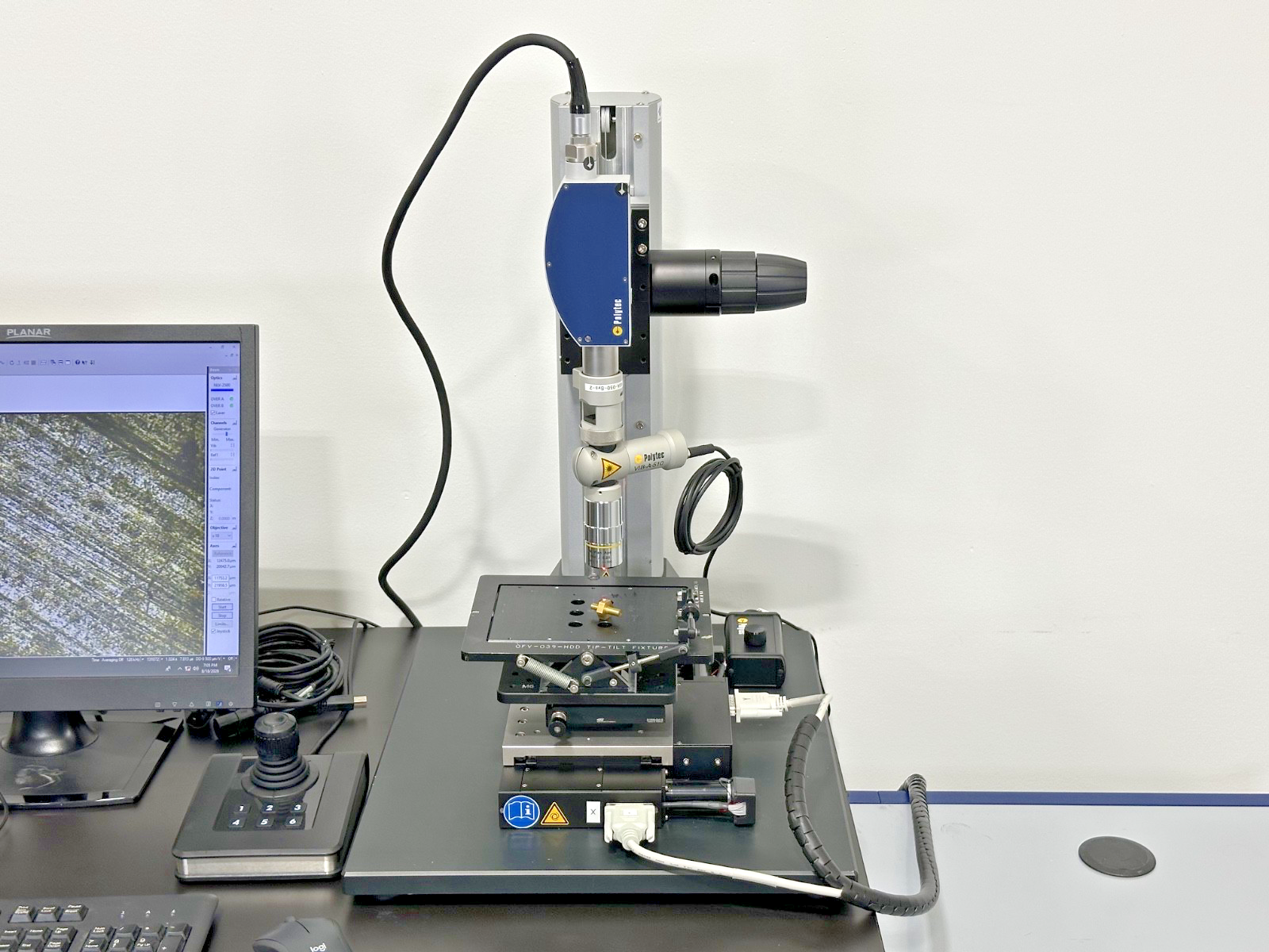 Polytec MSA 050 Micro System Analyzer NLV 2500 Laser Vibrometer Complete System2