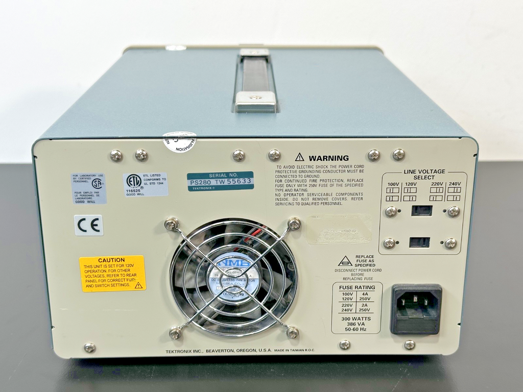 Tektronix PS280 Triple Output DC Power Supply 0 30V 2A Working2
