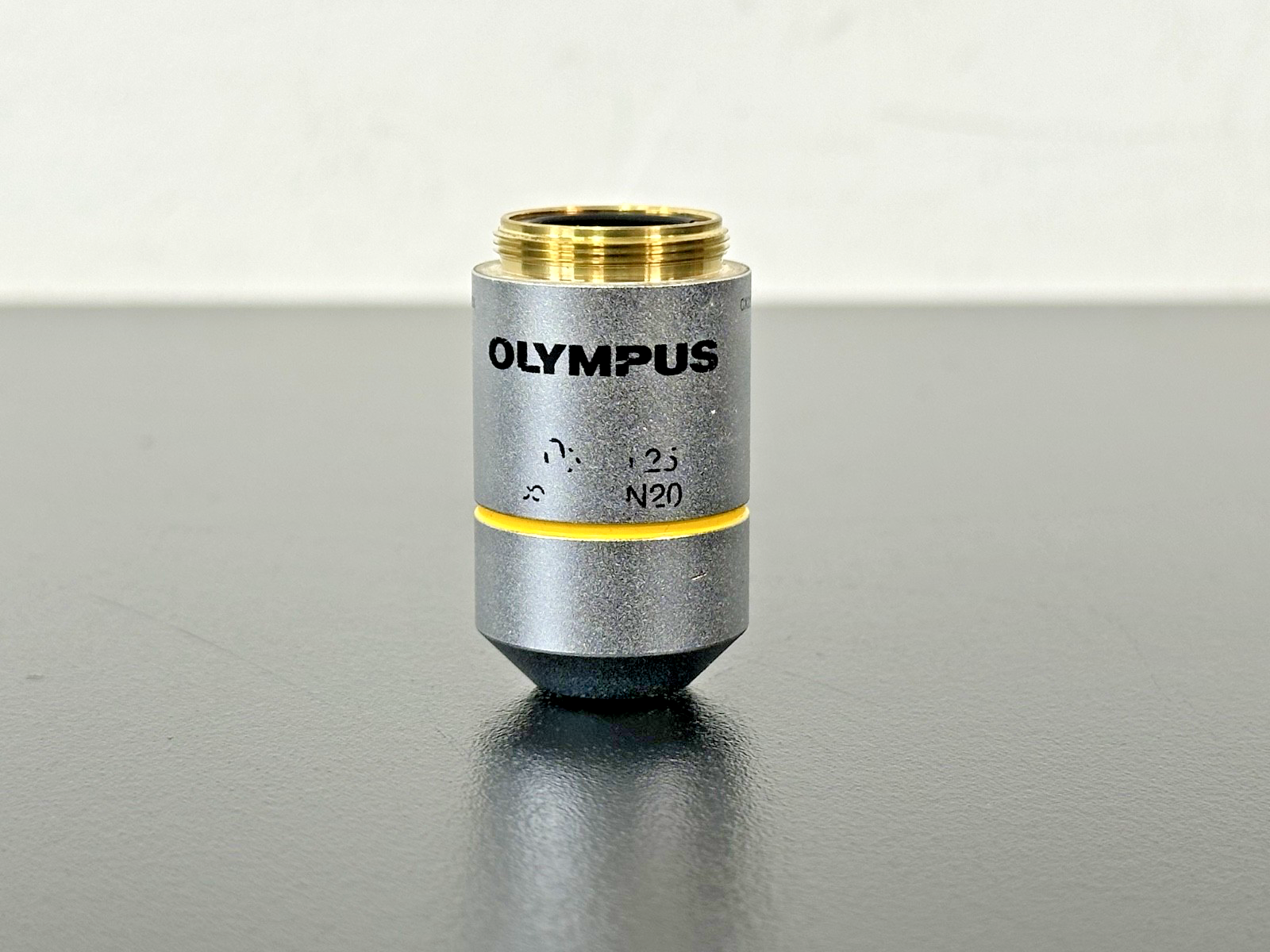 Olympus 10X 0.25 Plan Objective Microscope Lens Infinity FN200