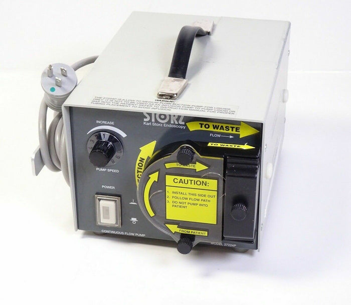 KARL STORZ 27224P ENDOSCOPY CONTINUOUS FLOW PUMP