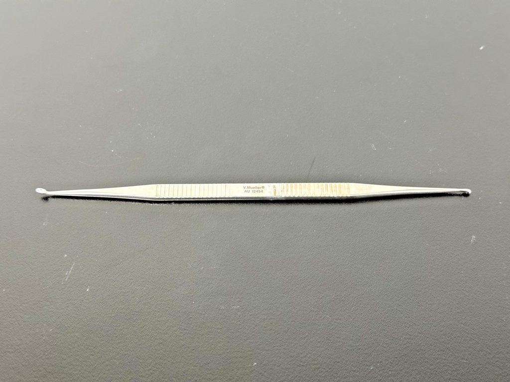 V. Mueller AU12454 House Double Ended Stapes Curette 6 1/4" Stainless0