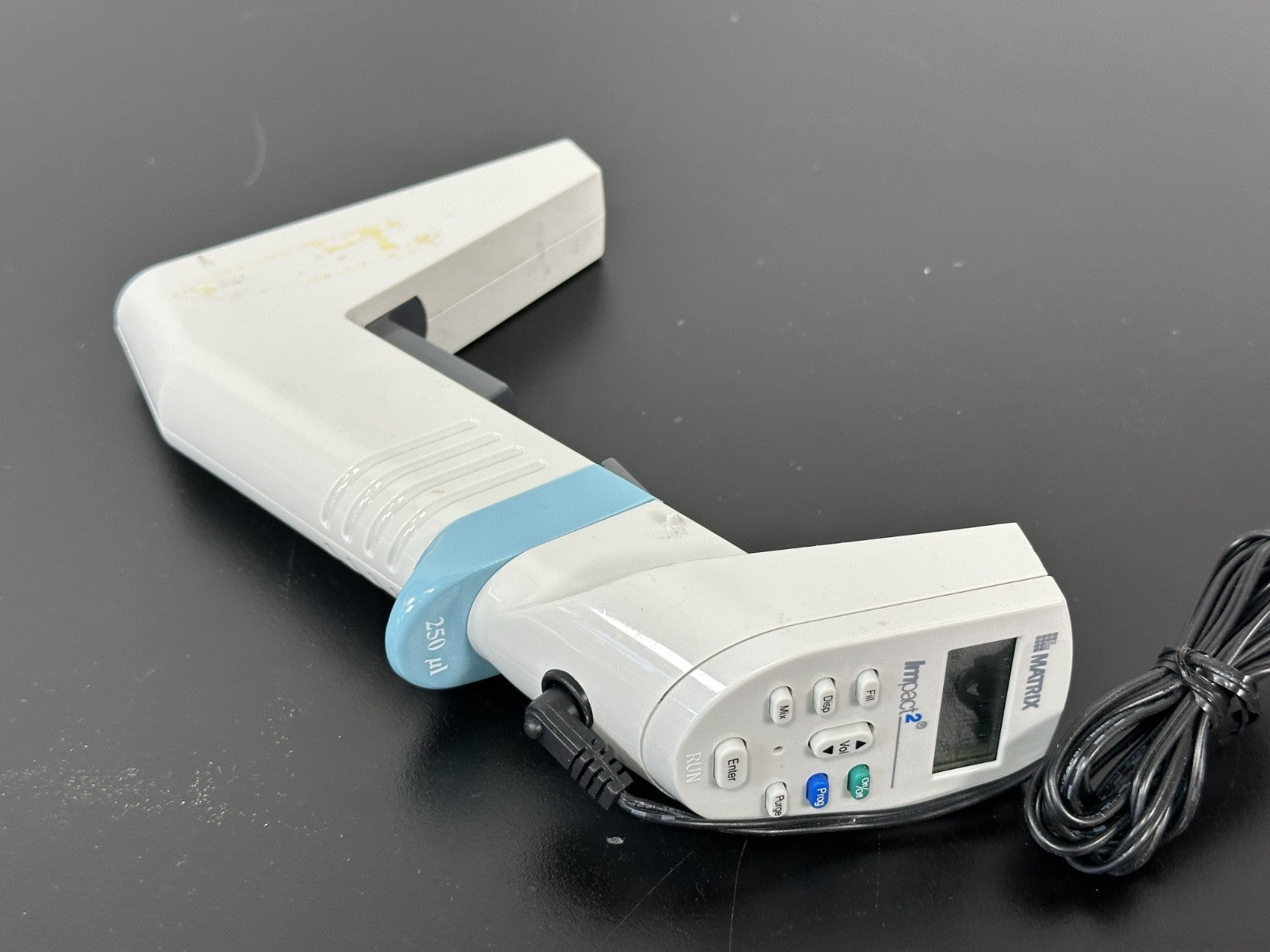 Matrix Impact2 12 Channel 50 250µL Electronic Pipette w/ Charger  Powers On0