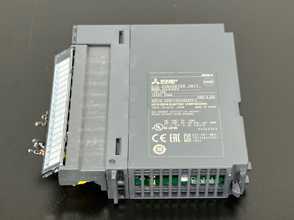 Mitsubishi Q68ADV A/D Converter Unit Melsec Q PLC Module0