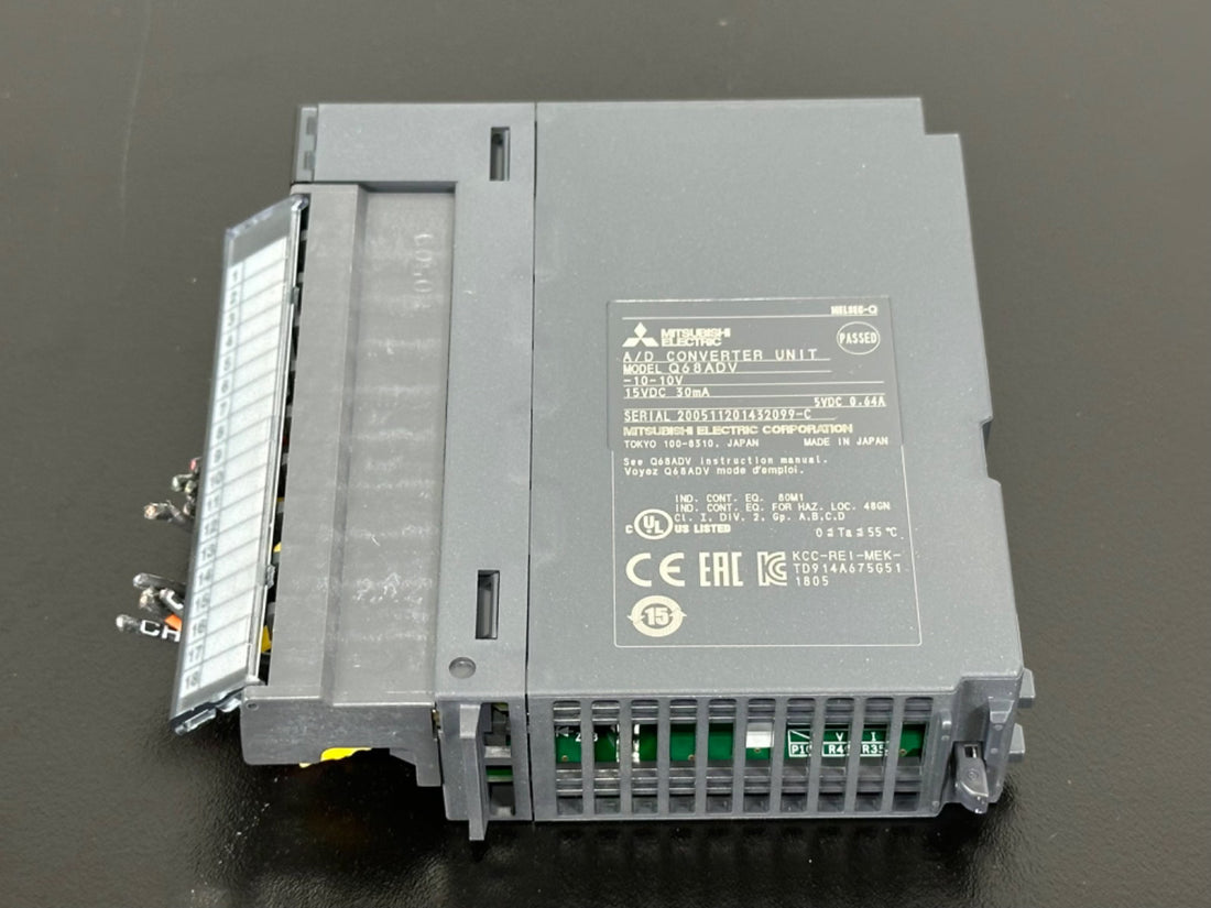 Mitsubishi Q68ADV A/D Converter Unit Melsec Q PLC Module0