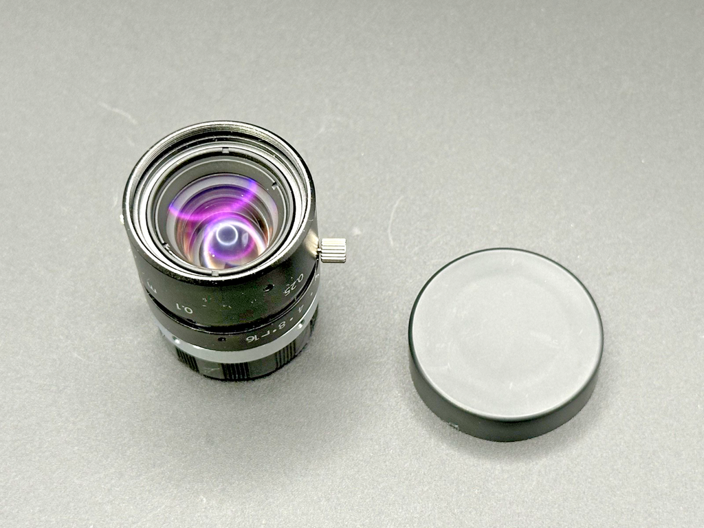 Manual Industrial Camera Lens 1:1.4 0.1m with Front and Rear Caps1