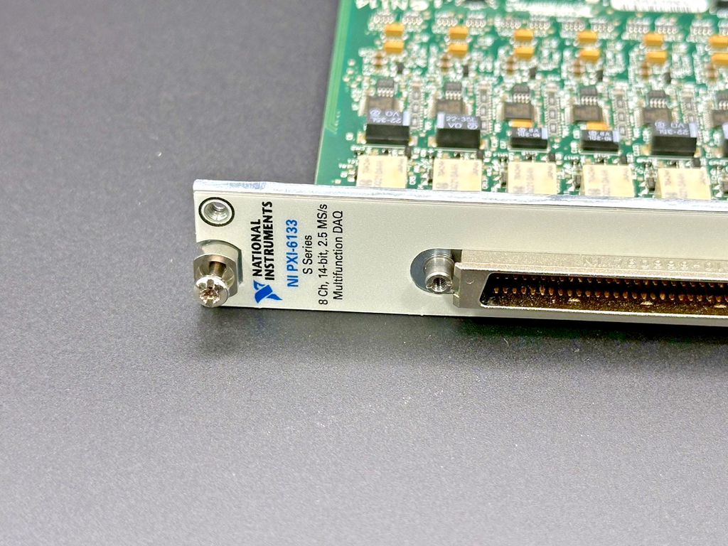 National Instruments NI PXI 6133 S Series 8 Ch 14 Bit Multifunction DAQ Module2