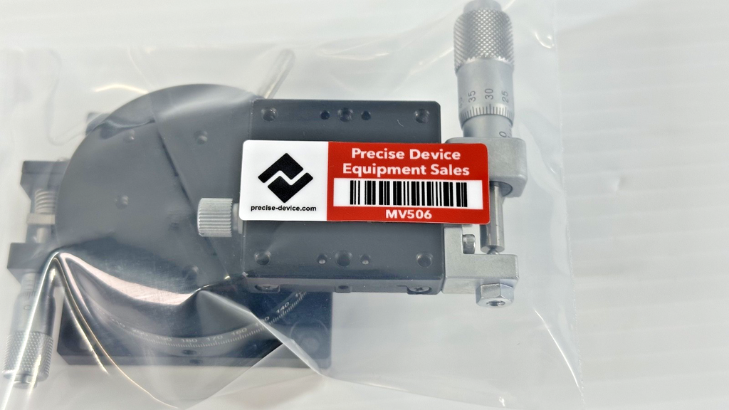 OptoSigma Manual XY Linear & 360° Rotation Stage Micrometer Assembly6