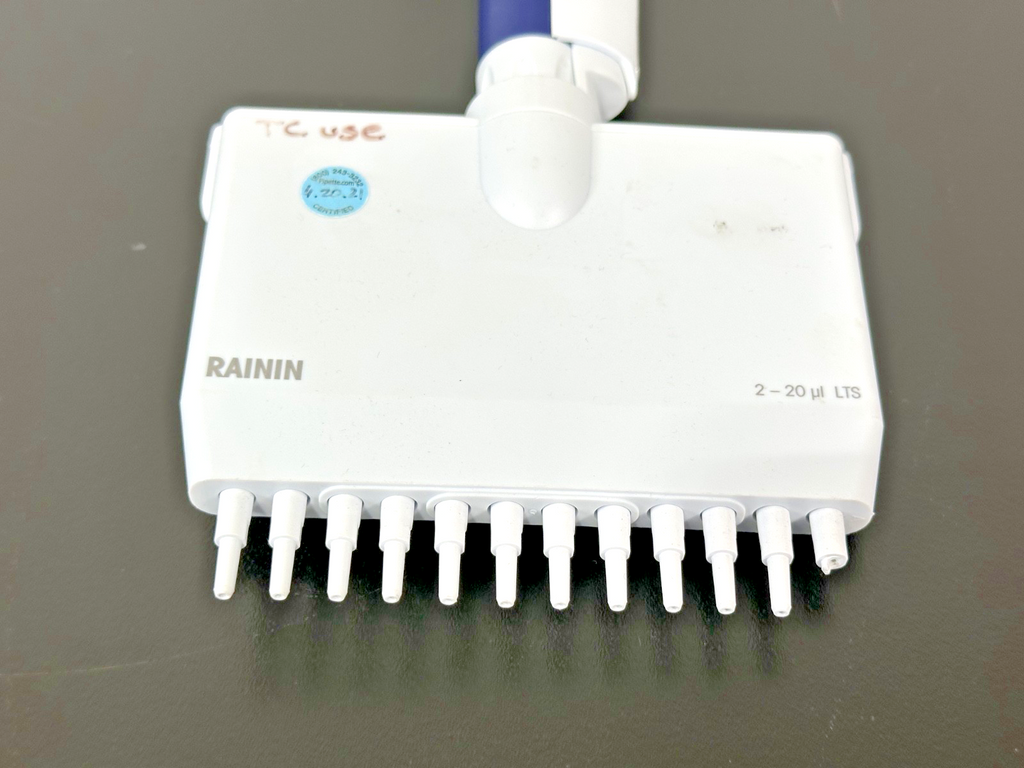 Rainin Pipet Lite XLS L12 20XLS 12 Channel 2 20µL Pipette Parts2
