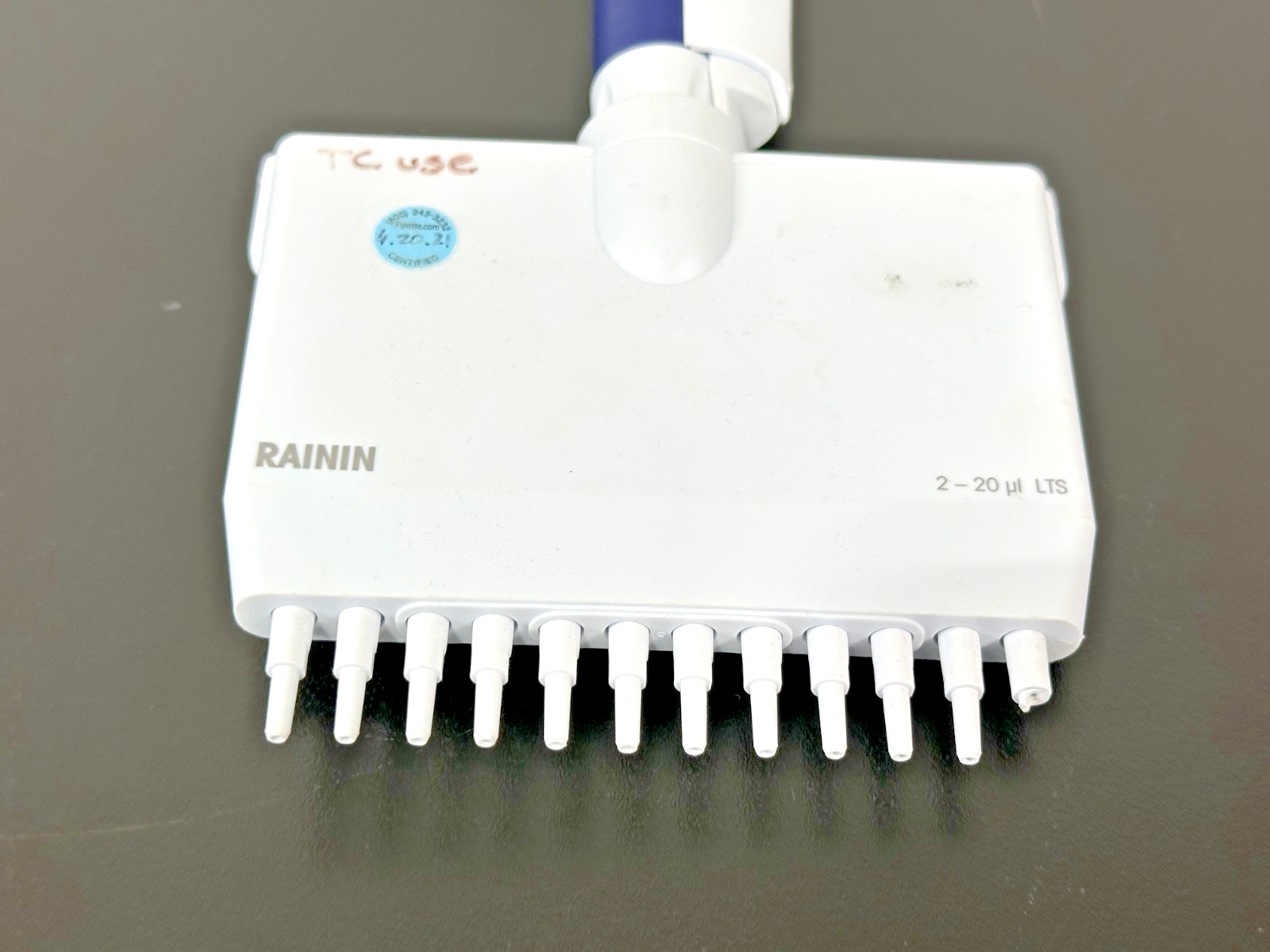 Rainin Pipet Lite XLS L12 20XLS 12 Channel 2 20µL Pipette Parts2