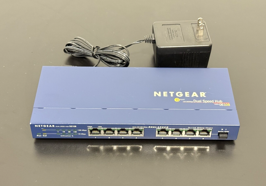 NETGEAR DS108 Dual Speed Hub0