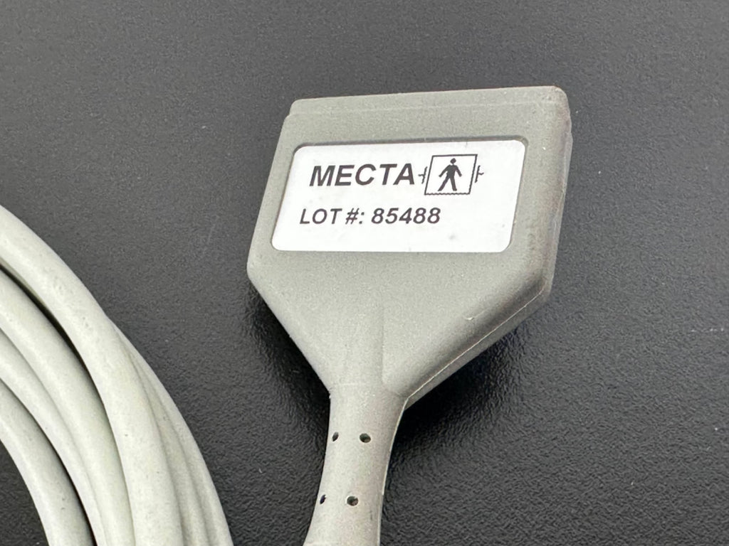 MECTA Safety Monitor Cable Part # 9010 0011 02 EEG REF L R Lead Wire Gray2