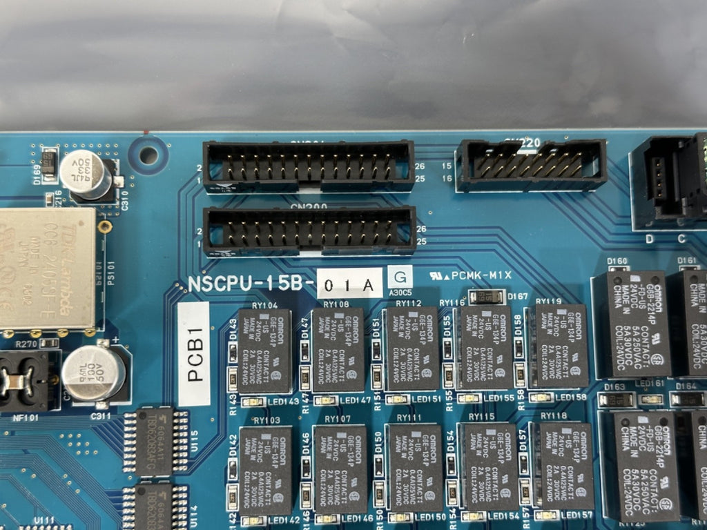 NSCPU 15B 01A Industrial Relay Control PCB Board Omron 24V I/O Module2