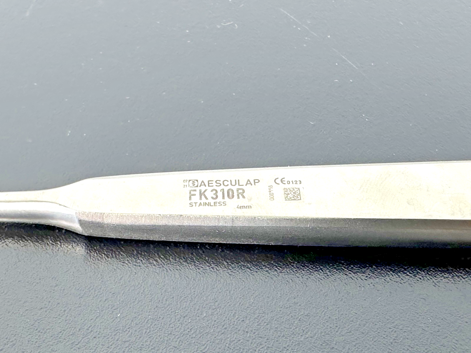 Aesculap FK310R Joseph Raspatory Elevator 4mm Curved 7" Stainless Steel2