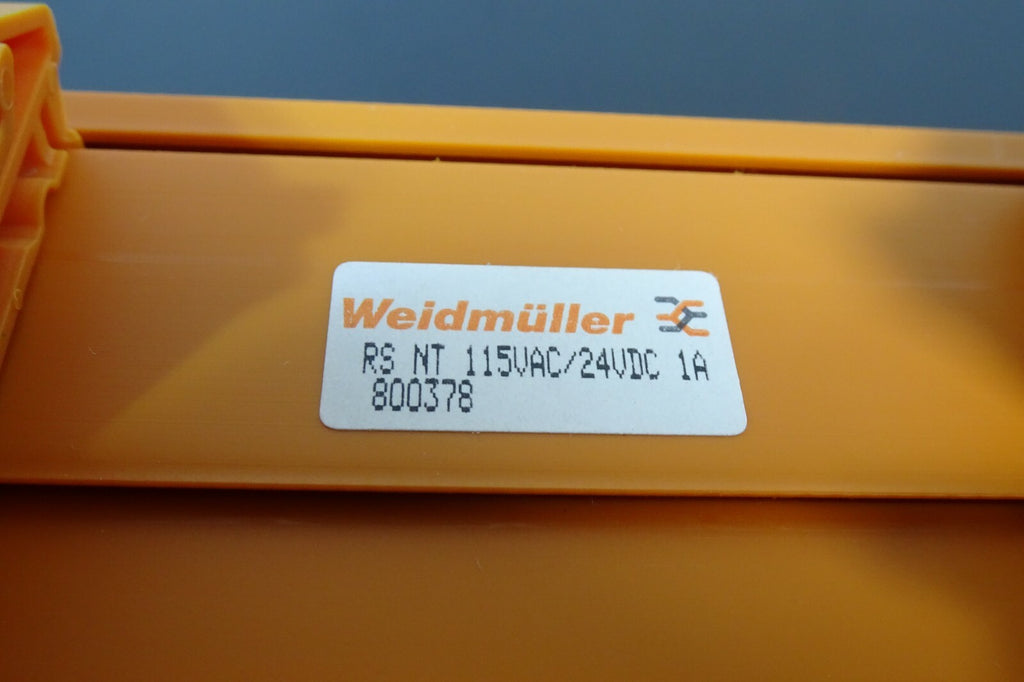 Weidmuller Action Instrument Slim Pack DIN Rail Power Supply 8003785