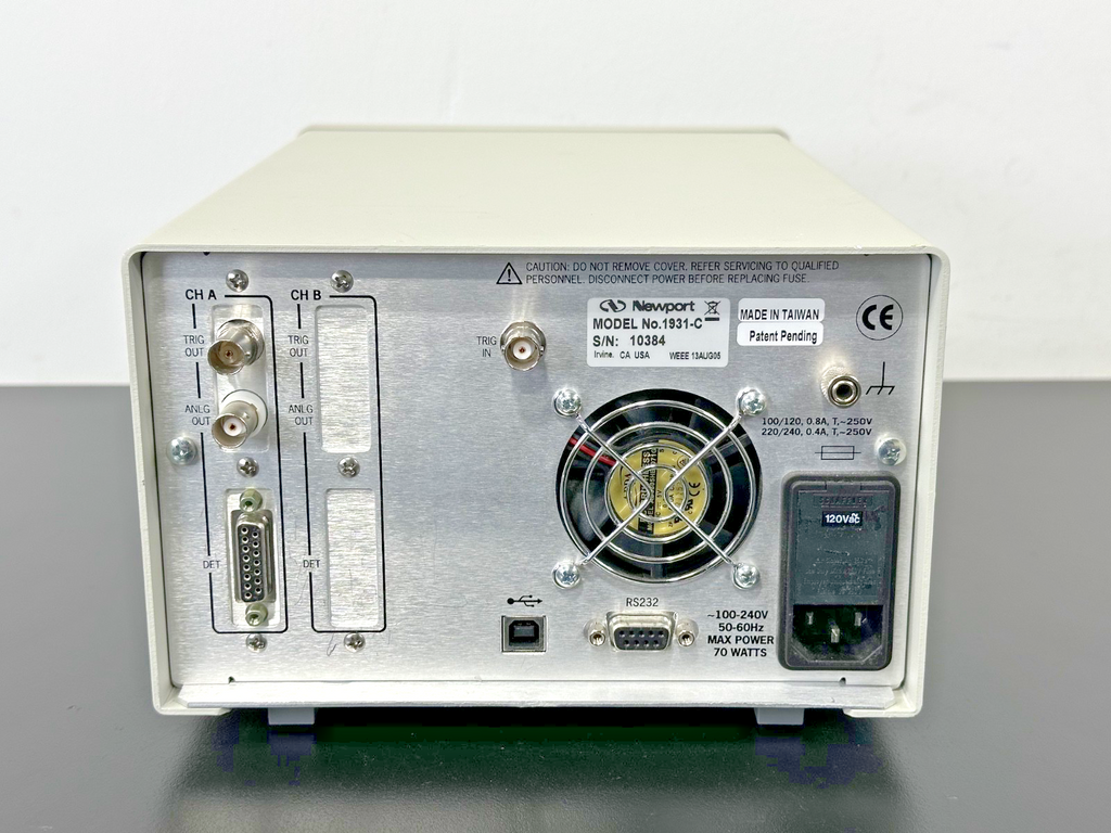 Newport 1931 C Single Channel High Performance Optical Power Meter Working4