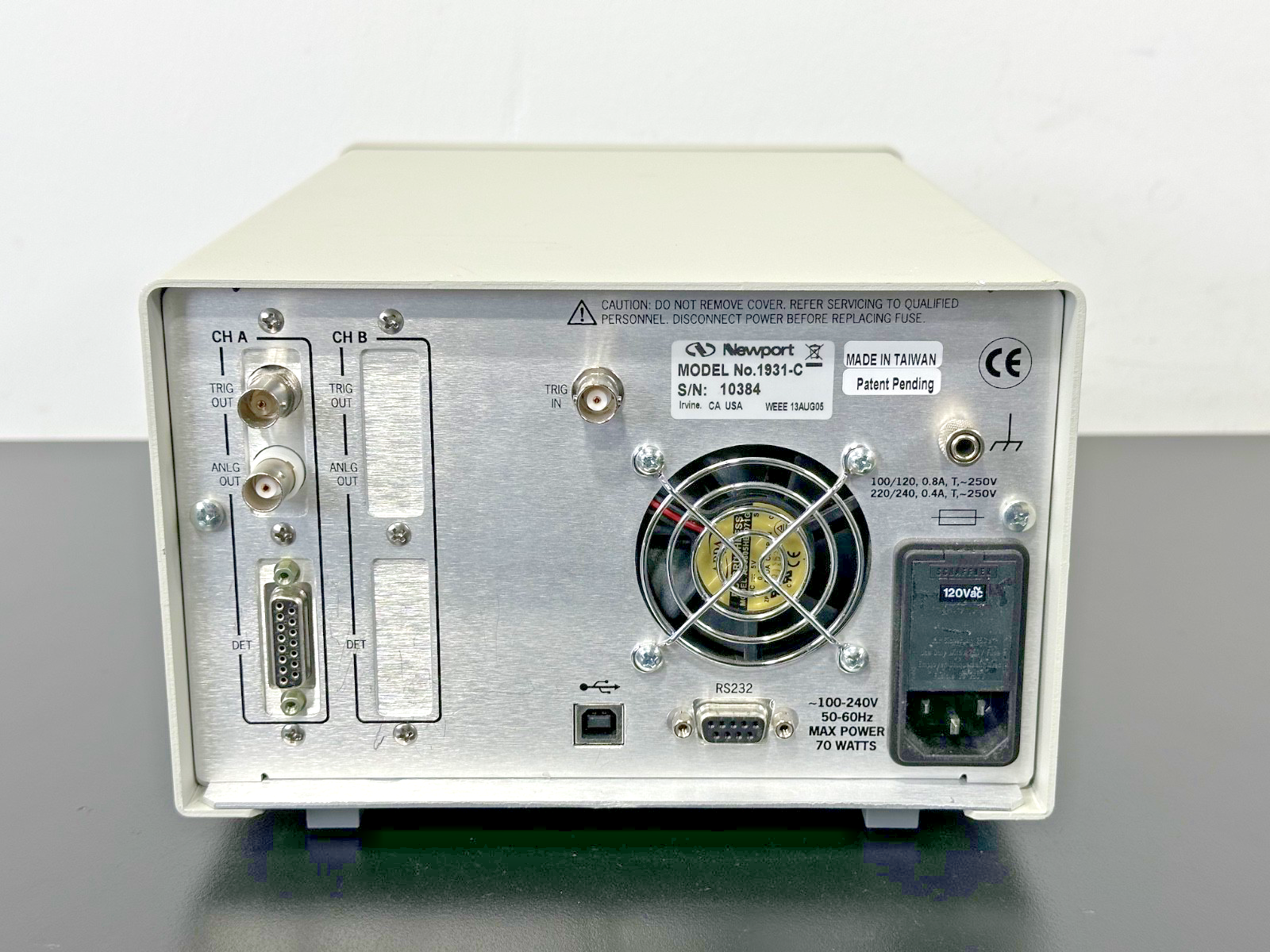 Newport 1931 C Single Channel High Performance Optical Power Meter Working4
