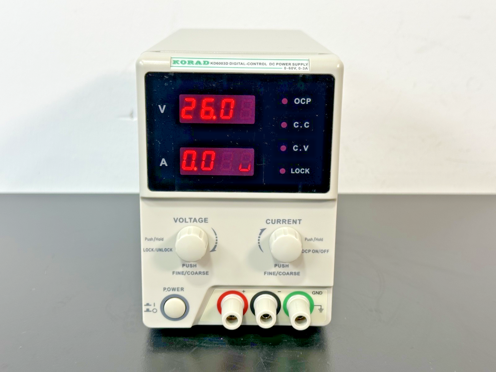 KORAD KD6003D Digital Control DC Power Supply 60V 3A Tested Working0