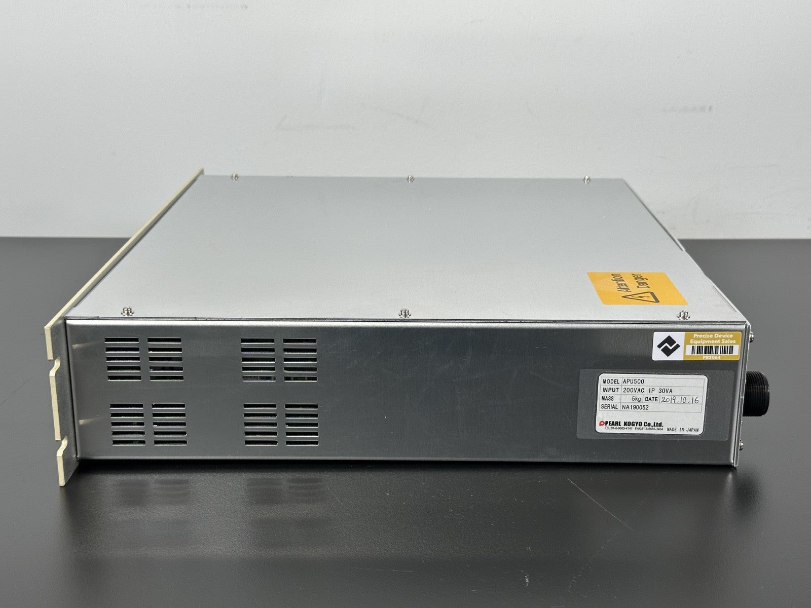 Pearl Kogyo APU500 Industrial Power Unit Controller 200VAC3