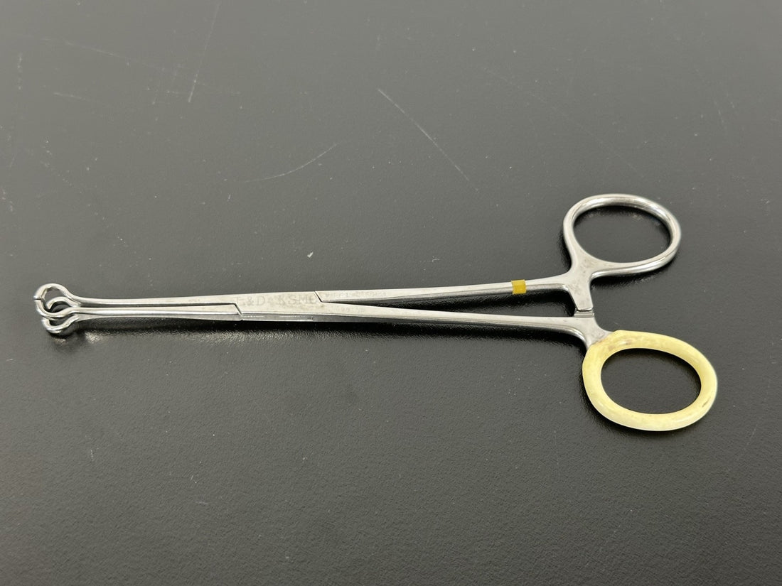 WECK 500400 Surgical Ring Tip Forceps Clamp Stainless Steel0