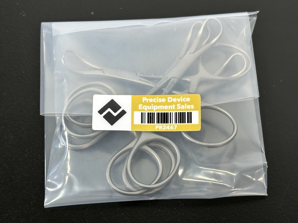 Lot of 4 Argent 43 1 606 Foerster Sponge Forceps Stainless6