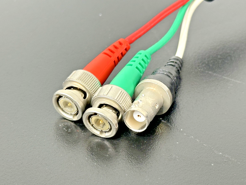 Olympus DSS 151 DB9 to Dual BNC Interface Cable Used Powers On3
