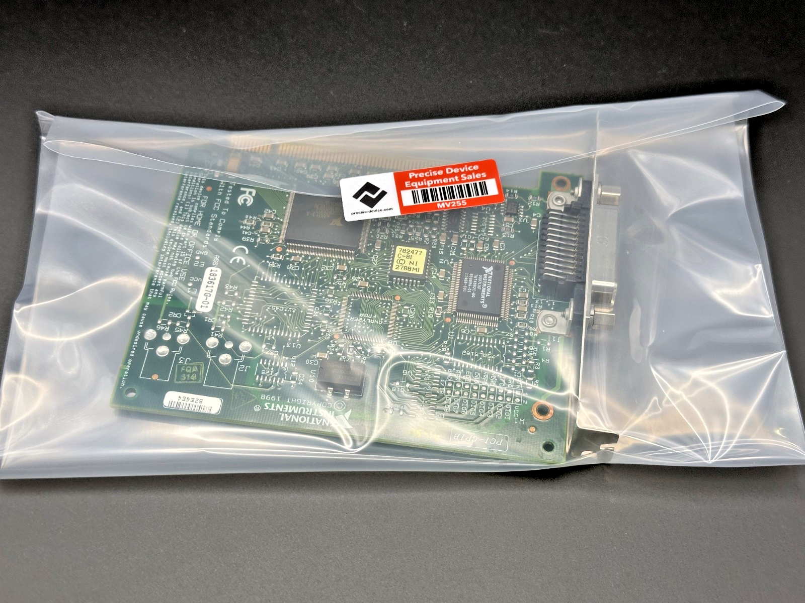 National Instruments PCI GPIB IEEE 488.2 Interface Card 183617G 01 Working5
