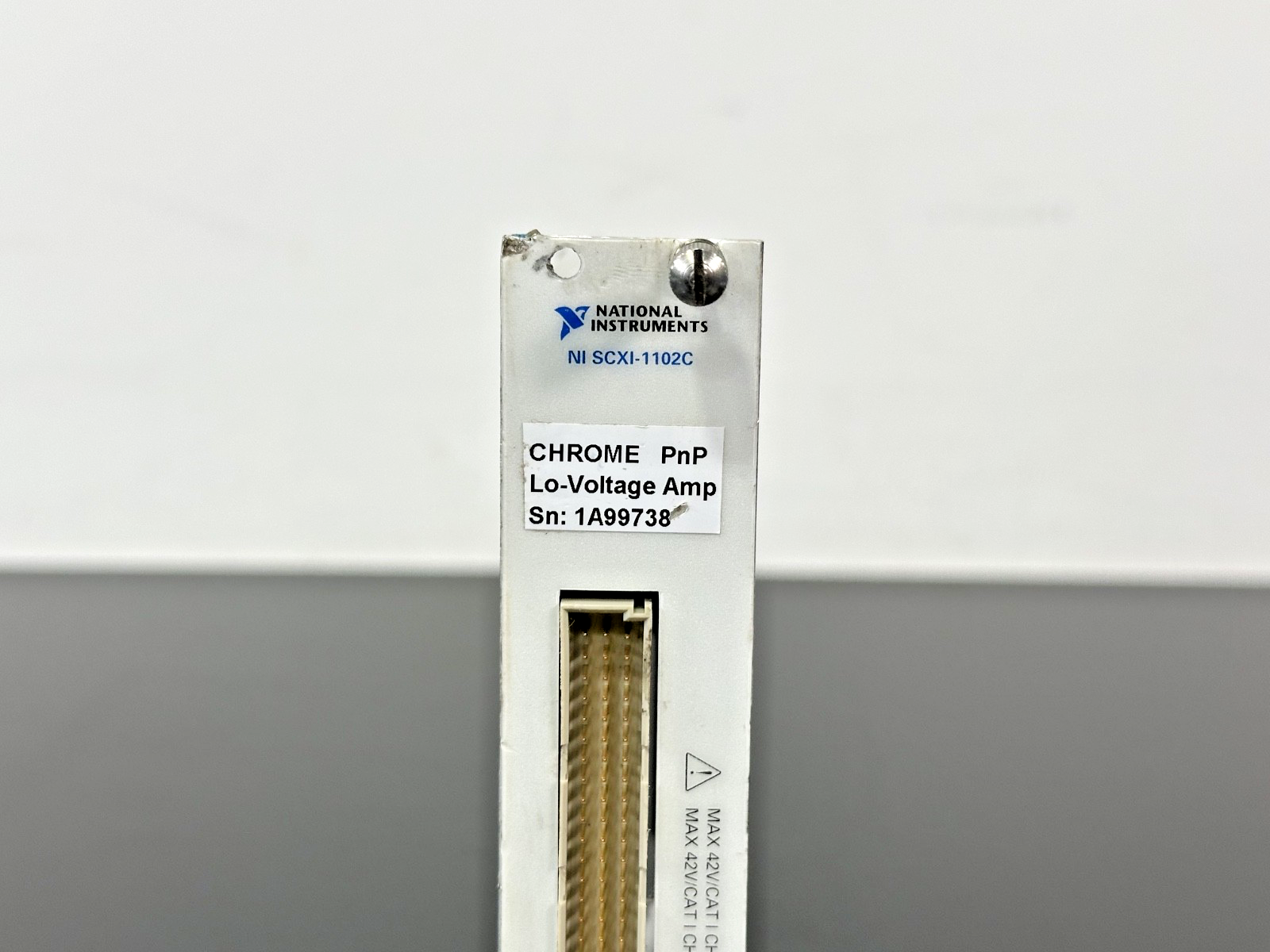 National Instruments NI SCXI 1102C 32 Channel 10kHz Amplifier Module Used2