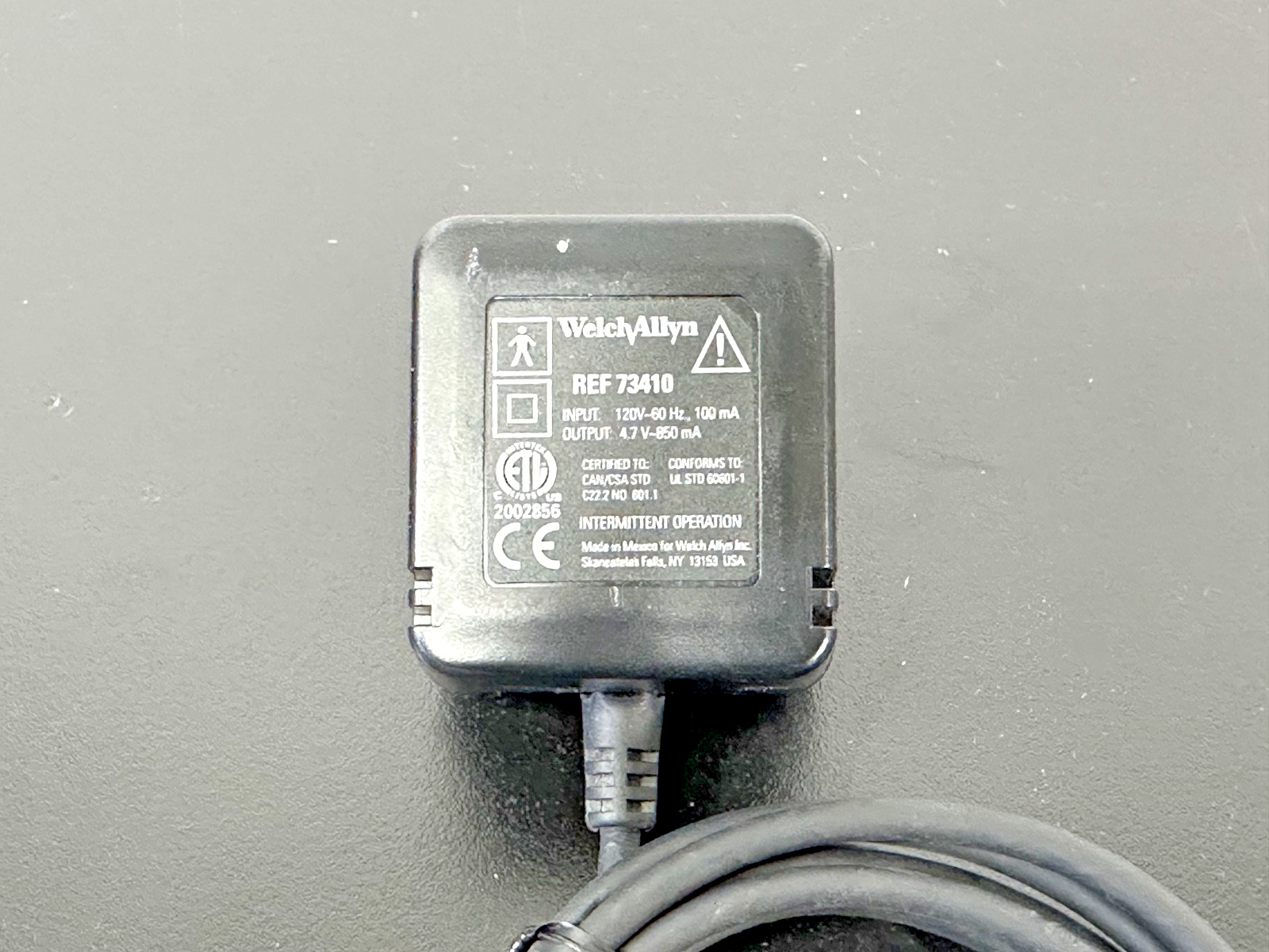 Welch Allyn REF 78800 Fiber Optic Light Source w/ REF 73410 Power Supply4