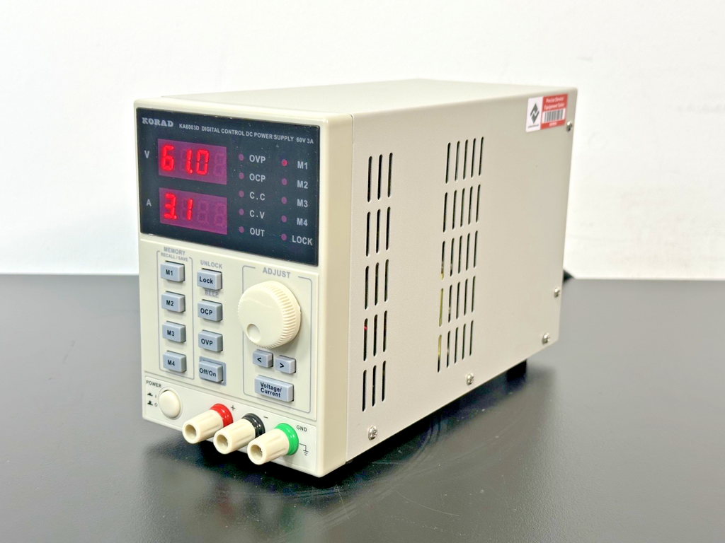KORAD KA6003D Digital Control DC Power Supply 60V 3A Used Tested Working1
