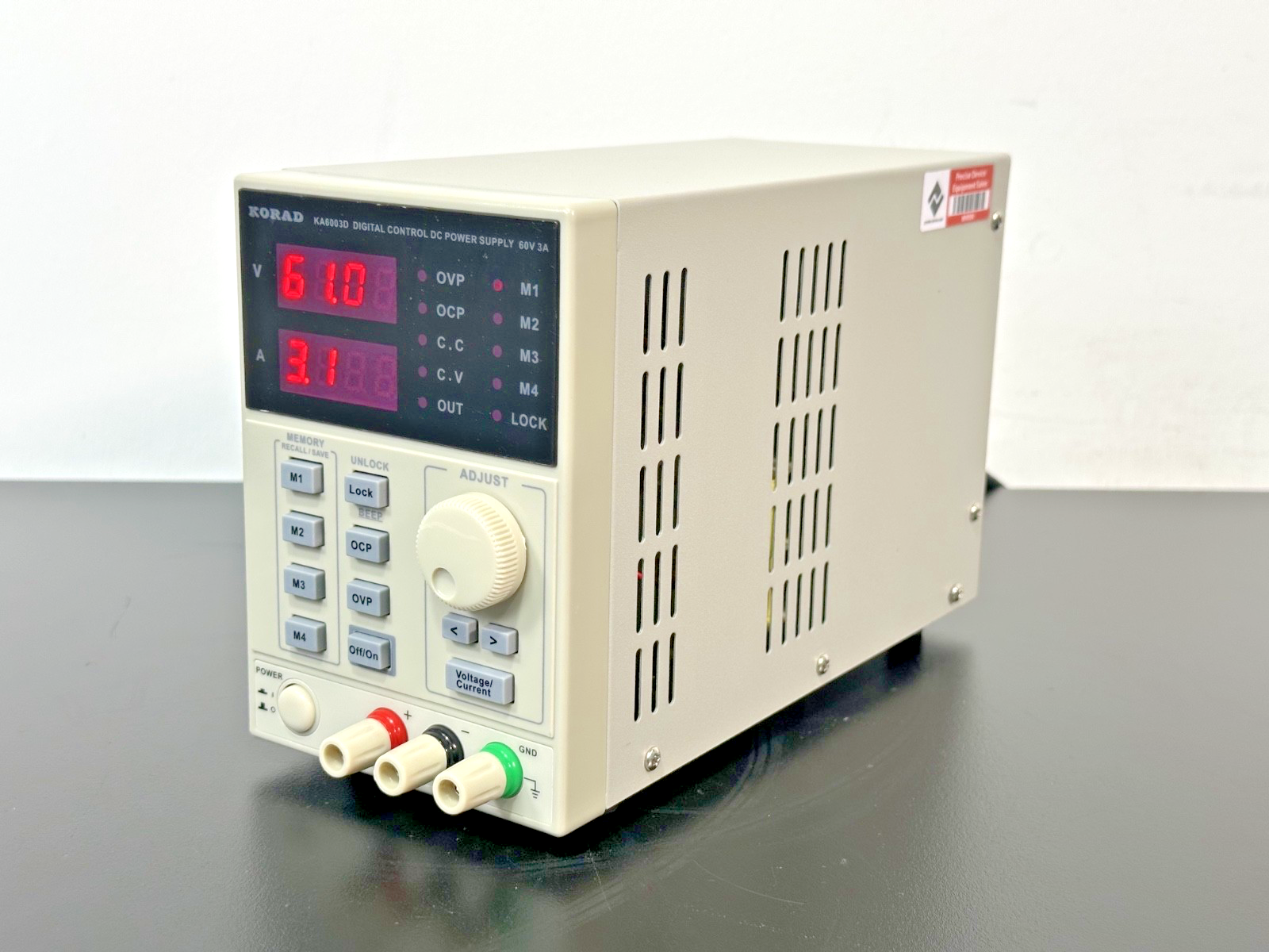 KORAD KA6003D Digital Control DC Power Supply 60V 3A Used Tested Working1
