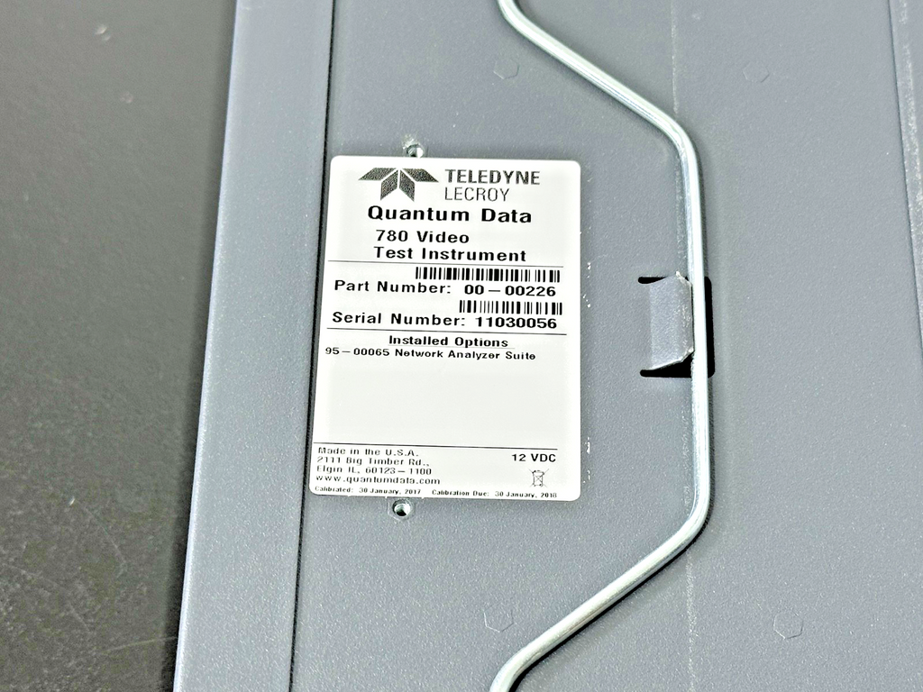 Teledyne LeCroy Quantum Data 780 HDMI Video Tester Network Analyzer3