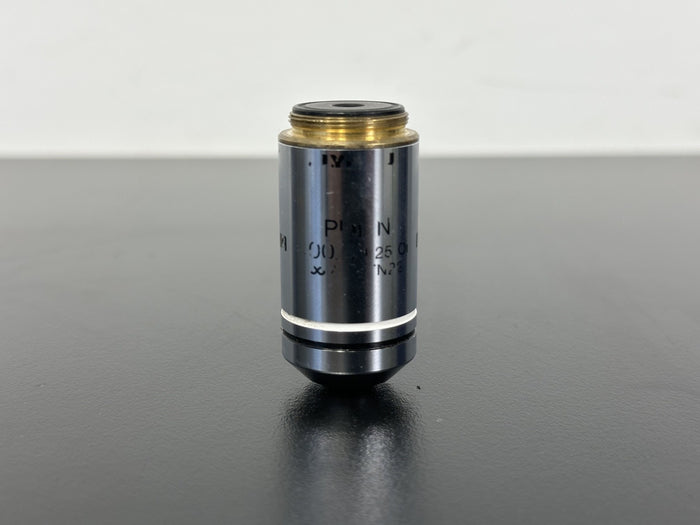 Olympus UIS2 Plan N 100X/1.25 Oil Infinity Microscope Objective Lens