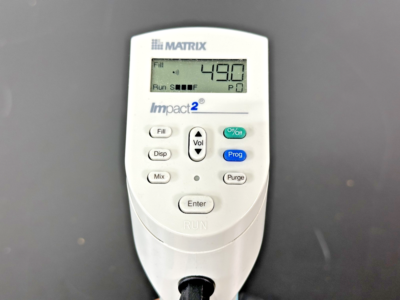 Matrix Impact2 8 Channel 50 250µL Electronic Pipette w/ Charger Used Powers On1
