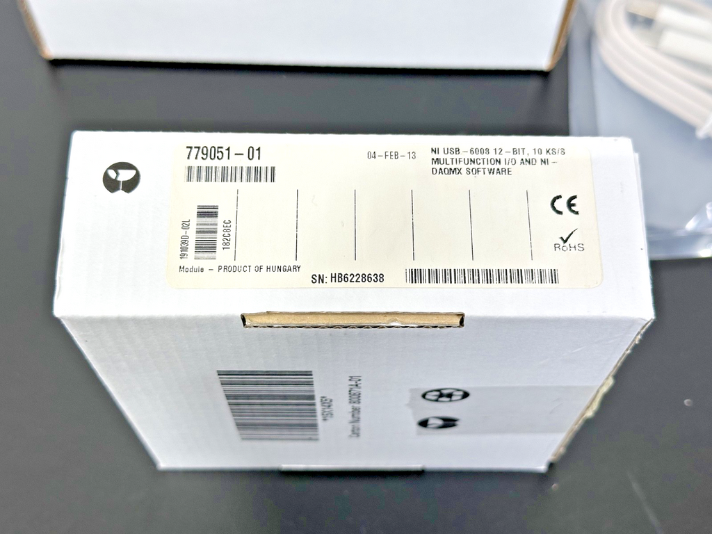 National Instruments NI USB-6008 779051-01 Multifunction I/O DAQ Kit4