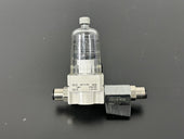 SMC AF20 F02 A Pneumatic Air Filter w/ Shutoff Valve0