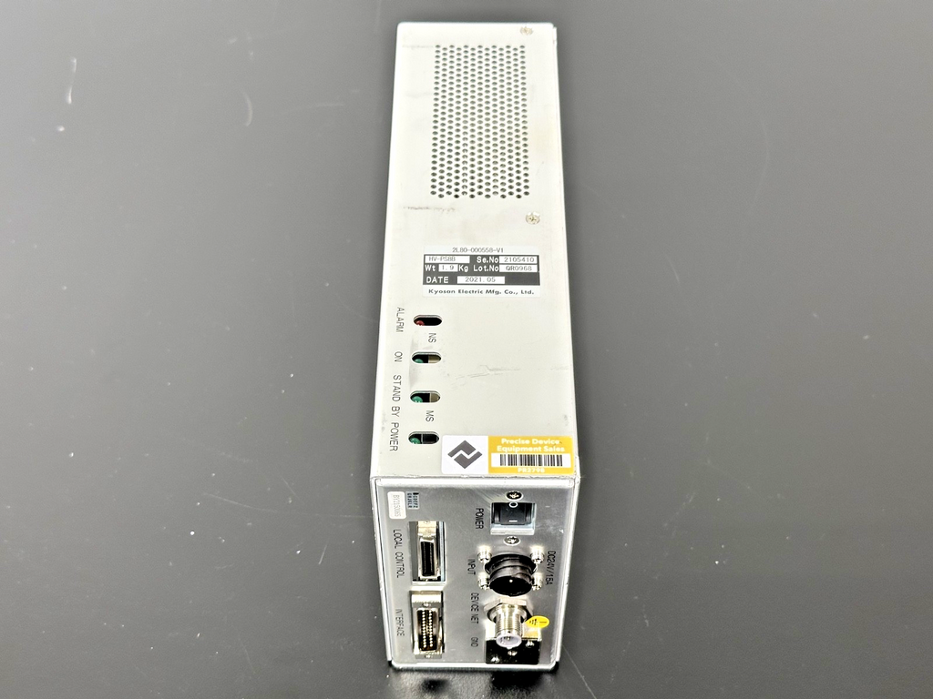 Kyosan Electric HV PS8B 2L80 000558 V1 High Voltage Power Supply TEL Used1