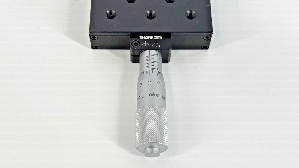 Thorlabs 25mm Manual Linear Translation Stage w/ Mitutoyo Micrometer1
