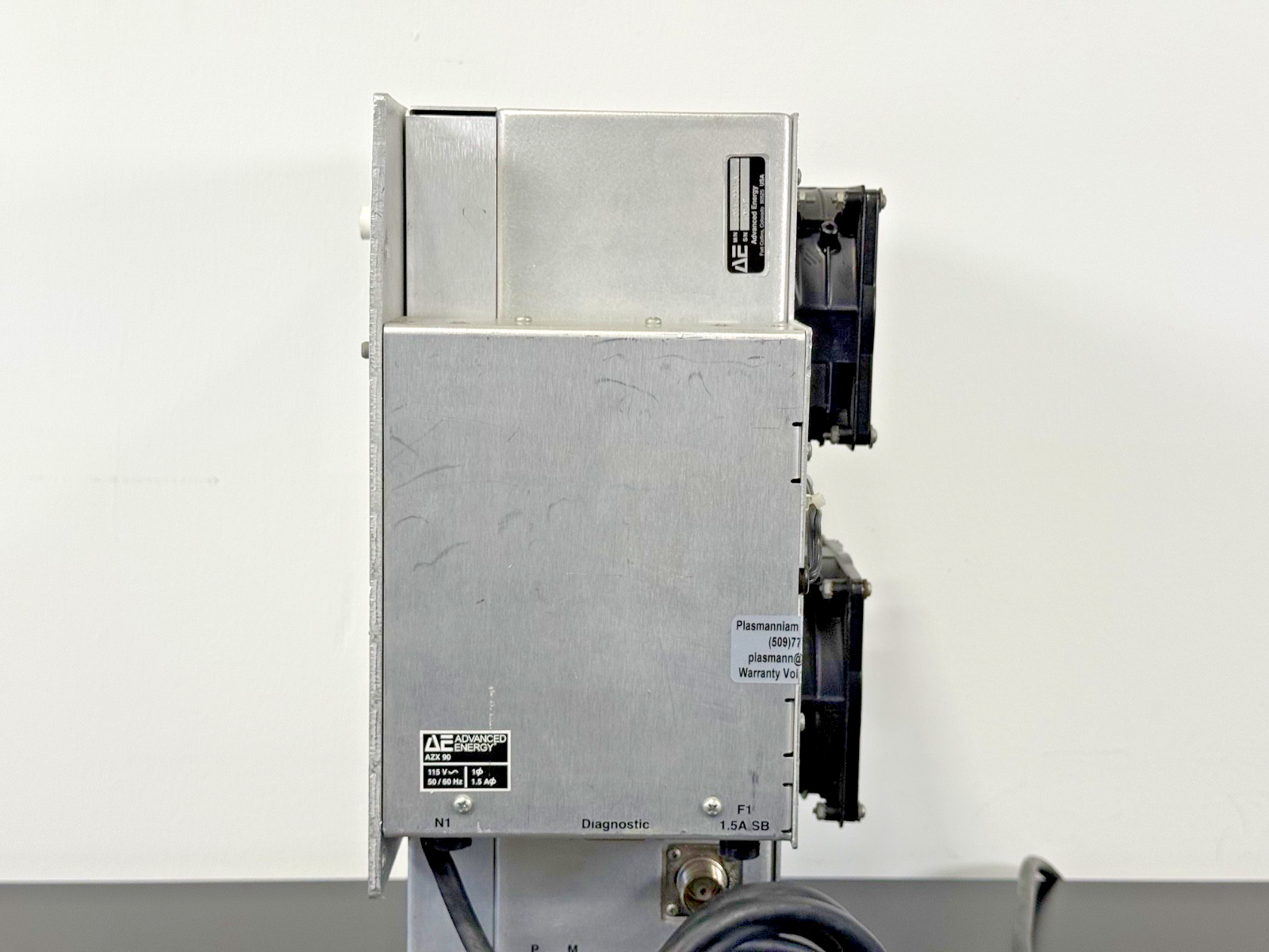 Advanced Energy AE AZX 90 RF Generator 5031 004 A 115V Plasma System Working4