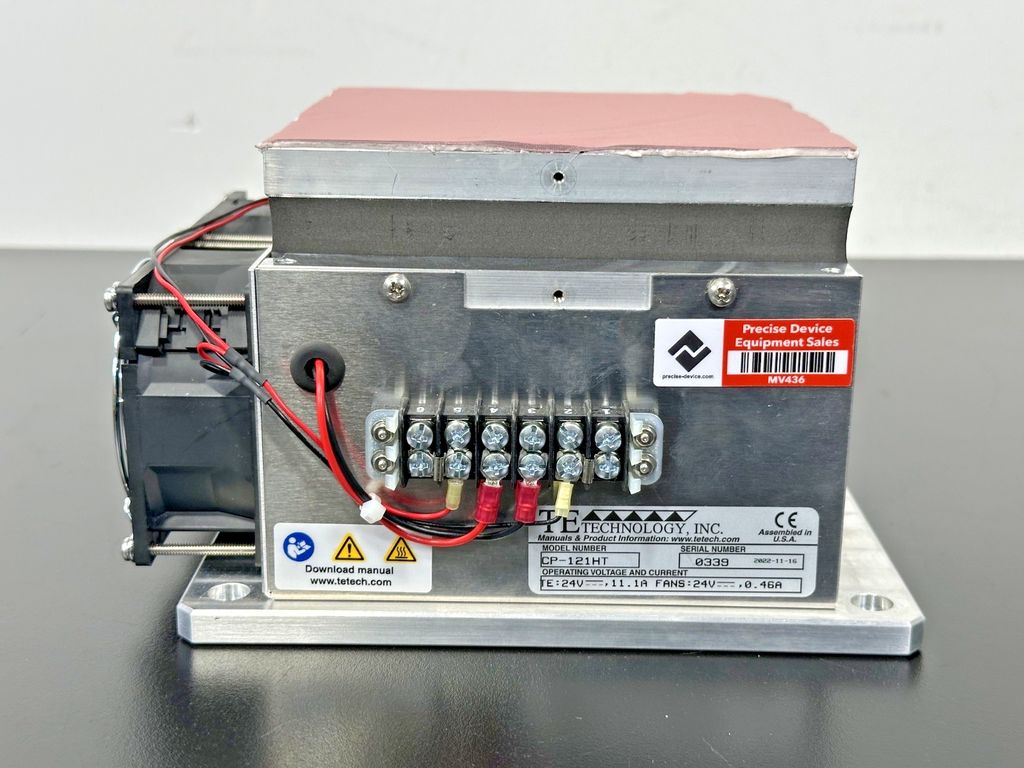TE Technology CP 121HT Thermoelectric Peltier Cooling Assembly 24V Used Untested2