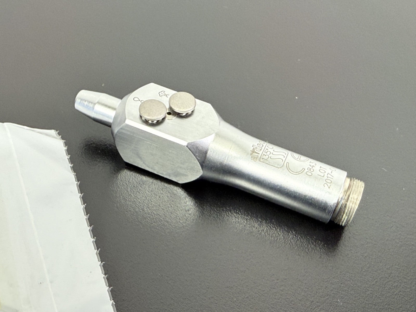 Aidec Dental Air Water Syringe 23.1075.00 Handpiece  135°C Metal2