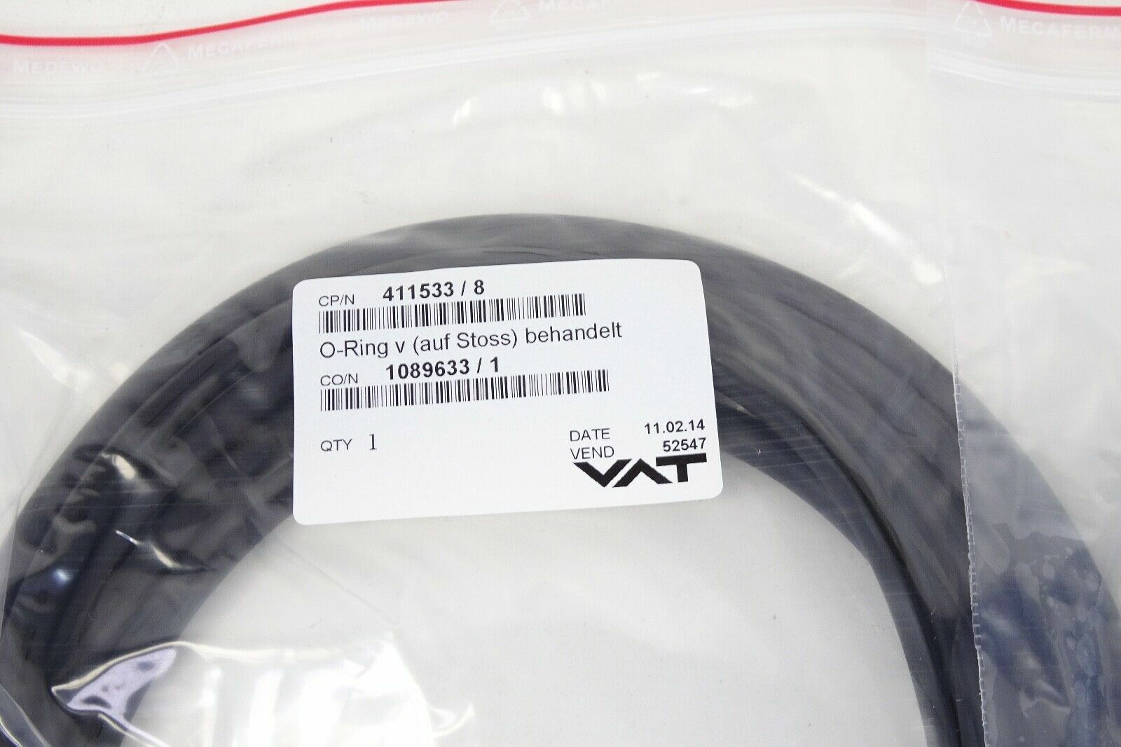 Lot of VAT Valve O rings 356359, 467661, N 5100 260, 411533,4