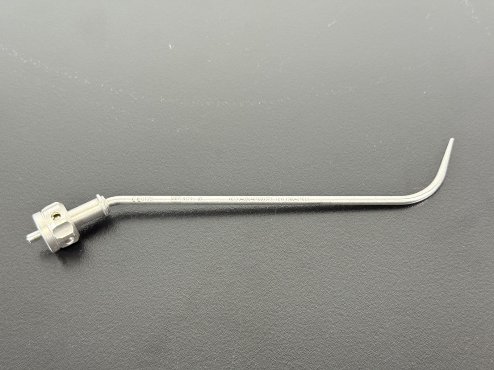 Brainlab REF 55791 03 Angled Suction Tube CE0123 Stainless Germany0